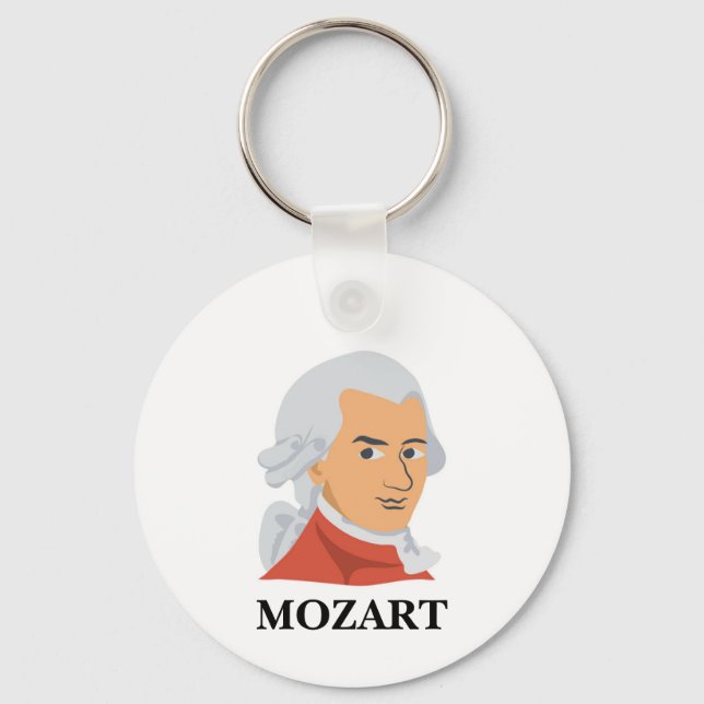Porte-clés Porte - clé Mozart (Recto)