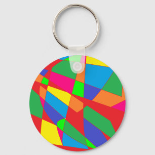 Porte-clés Porte - clé multicolore grand cadeau pour un ami