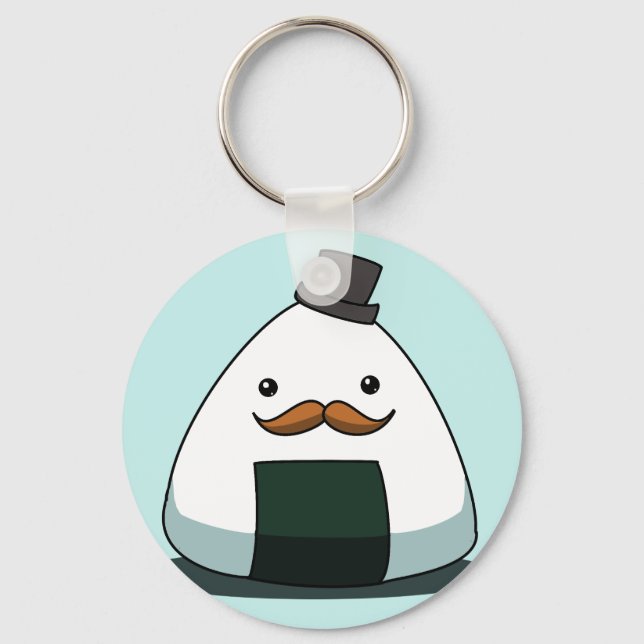 Porte-clés Porte - clé Mustache-giri (Recto)