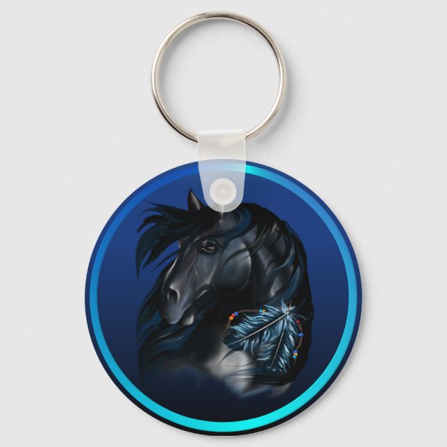 Porte-clés Porte - clé Mustang (Recto)