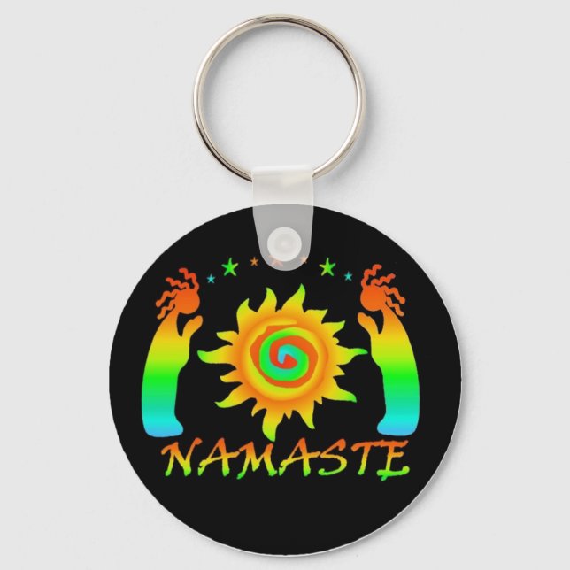 Porte-clés Porte - clé Namaste (Recto)