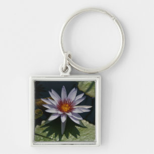 Porte-clés Porte - clé Nénuphar de Lotus blanc
