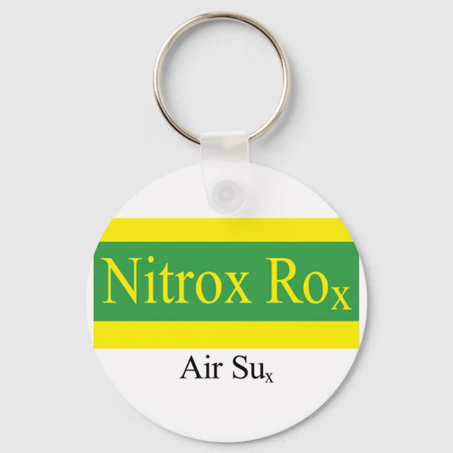 Porte-clés Porte - clé Nitrox Rox (Recto)