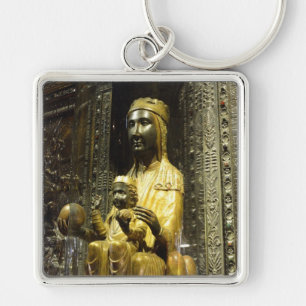 Porte-clés porte - clé noir de Montserrat de madonna