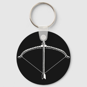 Porte-clés Porte - clé noir et blanc de Sagittaire