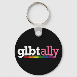 Porte-clés PORTE - CLÉ noir GLBT Ally