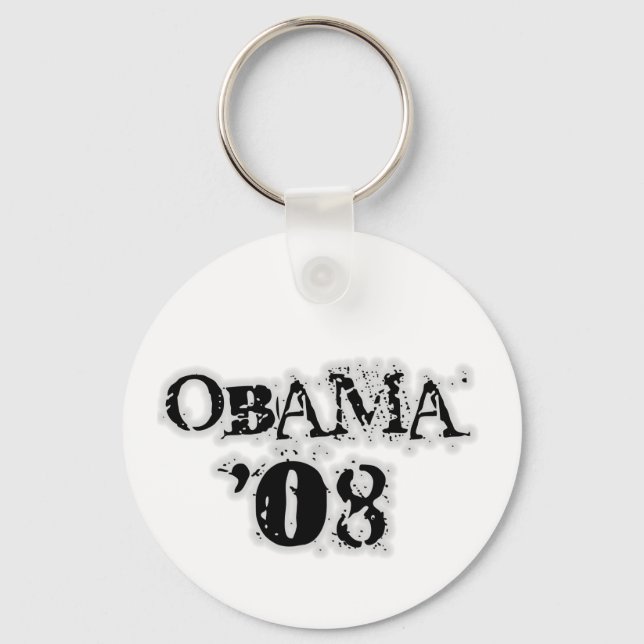 PORTE-CLÉS PORTE - CLÉ OBAMA 2008 (Recto)