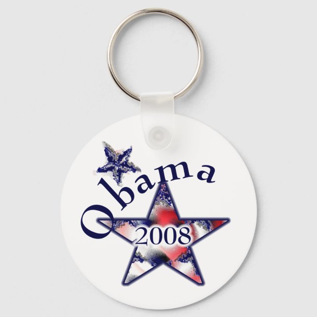 PORTE-CLÉS PORTE - CLÉ OBAMA 2008 (Recto)