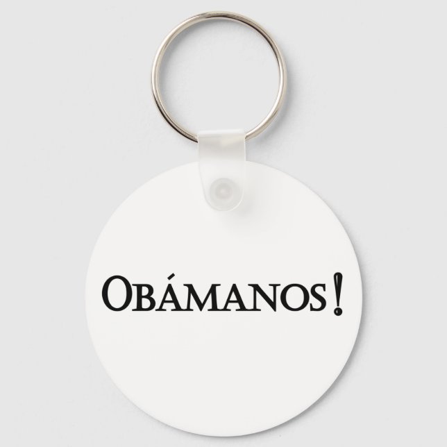 Porte-clés Porte - clé Obamanos (Recto)