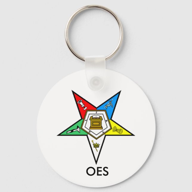 Porte-clés Porte - clé OES STAR (Recto)