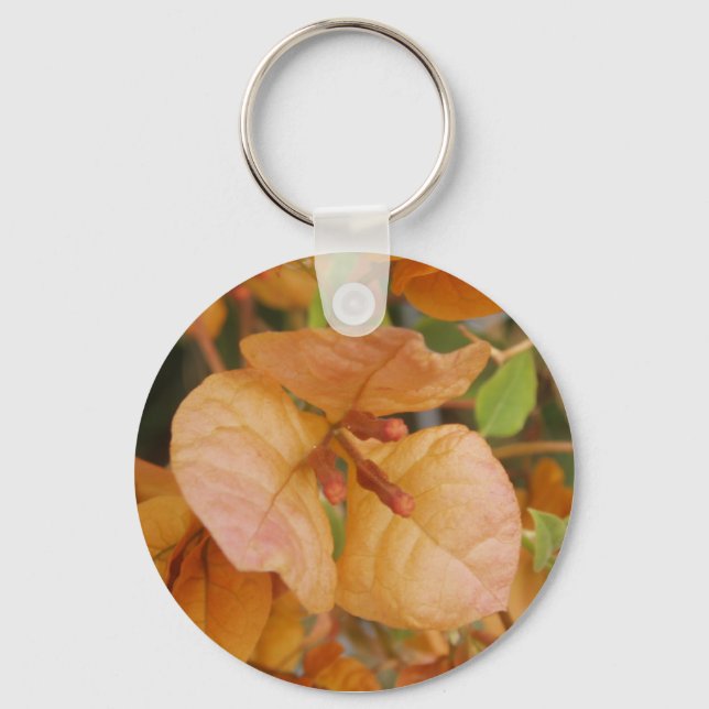 Porte-clés Porte - clé Orange Bougainvillea (Recto)