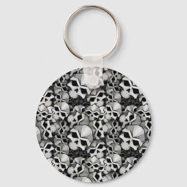 Porte-clés porte - clé "os" par DinPattern (Recto)