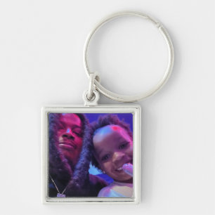 Porte-clés Porte - clé papa et fille