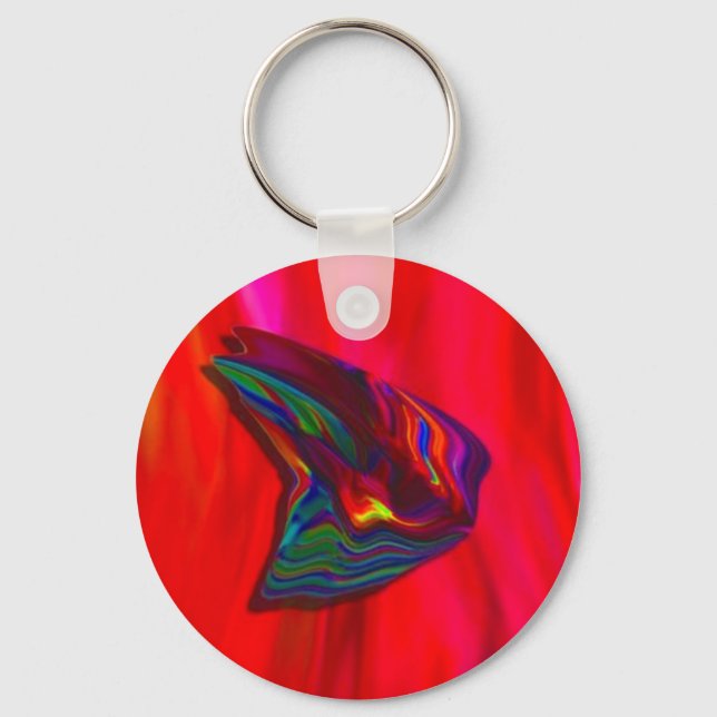 Porte-clés Porte - clé papillon rouge (Recto)