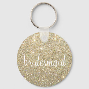 Porte-clés Porte - clé - Parties scintillant Fab Bridesmaid