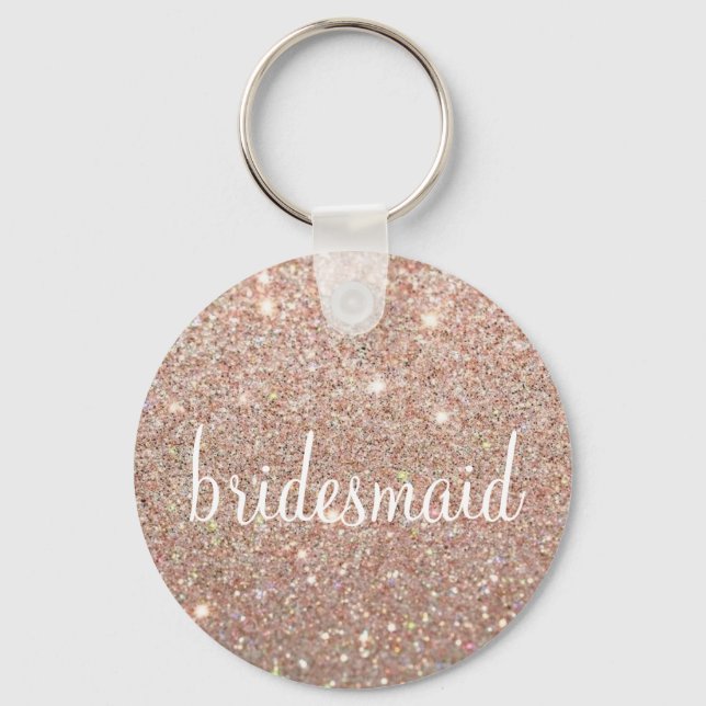 Porte-clés Porte - clé - Parties scintillant Fab Bridesmaid R (Recto)