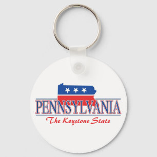 Porte-clés Porte - clé patriotique de la Pennsylvanie
