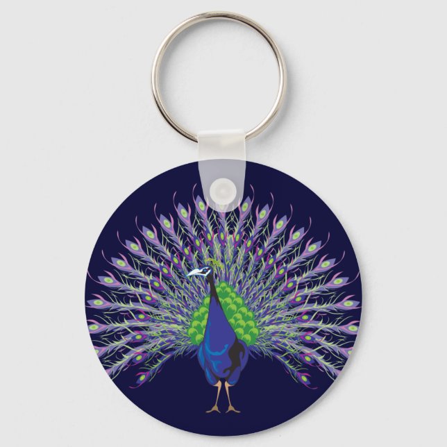 Porte-clés Porte - clé Peacock (Recto)