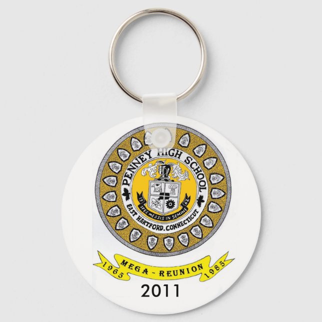 Porte-clés Porte - clé Penney "MEGA-REUNION" (Recto)