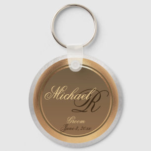 Porte-clés Porte - clé personnalisable de souvenir de marié