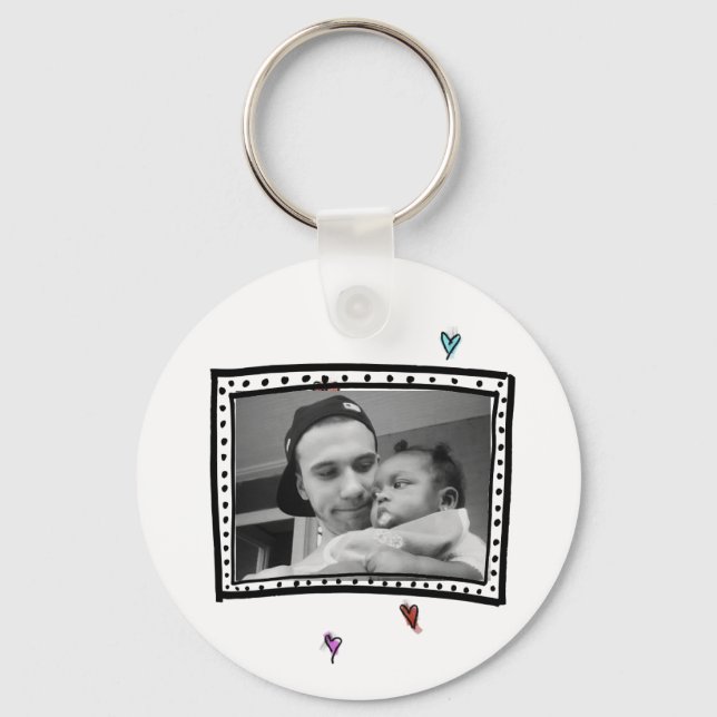 Porte-clés porte - clé personnalisé (Recto)