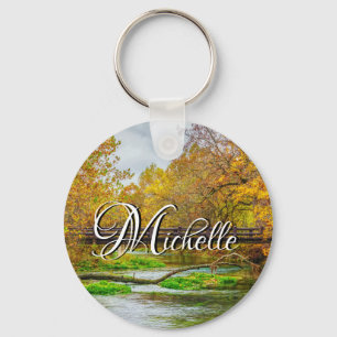 Porte-clés Porte - clé personnalisé de la rivière Alley Sprin