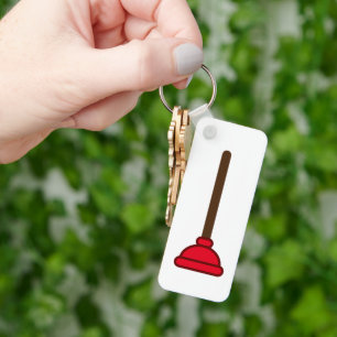 Porte-clés Porte - clé personnalisé de plongeur rouge
