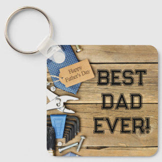 Porte-clés porte - clé personnalisé fête des pères