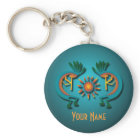 Porte - clé personnalisé Kokopelli Sun