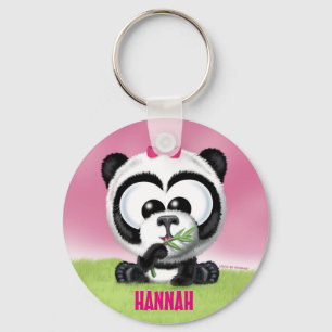 Porte-clés Porte - clé personnalisé par panda mignon