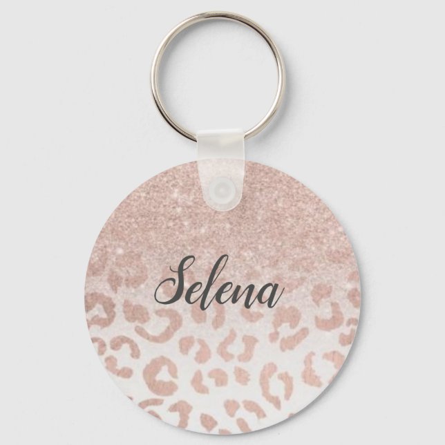 Porte-clés Porte - clé personnalisée pour elle (Recto)