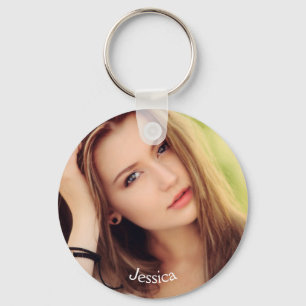 Porte-clés Porte - clé photo et nom personnalisé