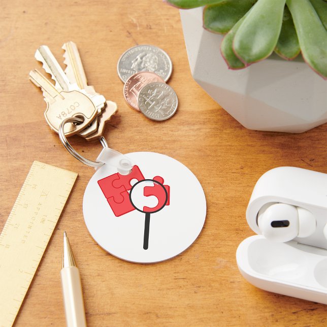 Porte-clés Porte - clé Pièces de puzzle (Créateur téléchargé)