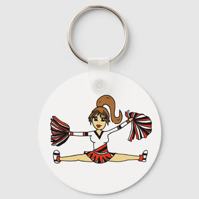 Porte-clés Porte - clé Pom-pom girl (Recto)