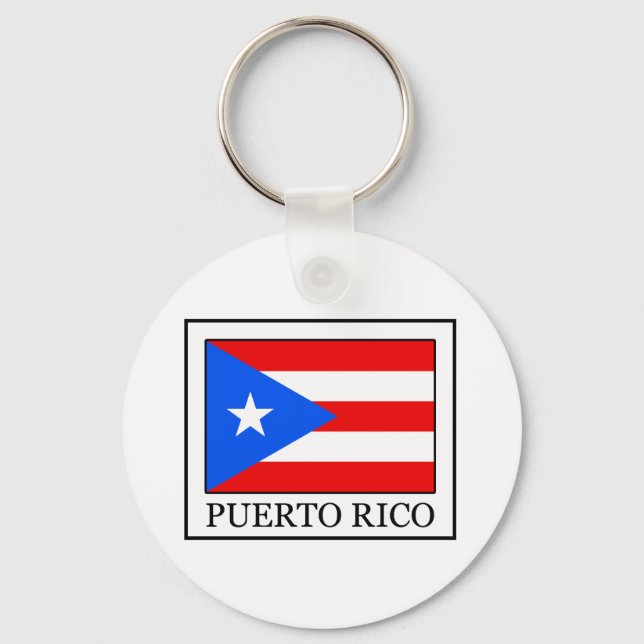 Porte-clés porte - clé Porto Rico (Recto)
