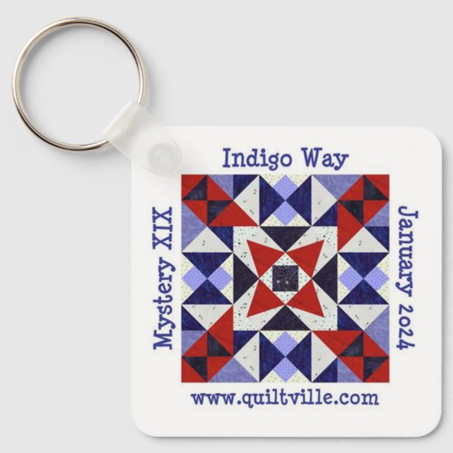 Porte-clés Porte - clé pour Indigo Way (Recto)
