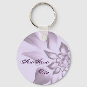 Porte-clés Porte - clé pourpre de fleur