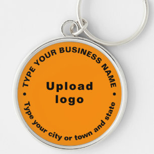 Porte-clés Porte - clé Premium orange de marque commerciale