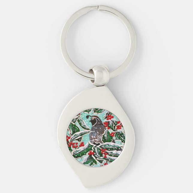 Porte-clés Porte - clé Quail (Devant)