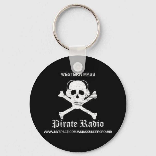 Porte-clés Porte - clé radio pirate (Recto)