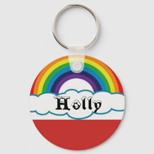 Porte-clés Porte - clé Rainbow Name