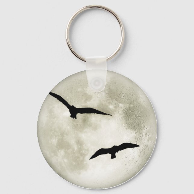 Porte-clés Porte - clé Raven Moon (Recto)