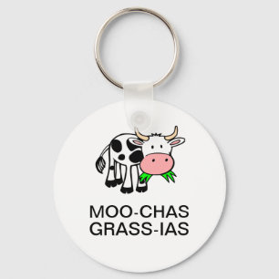 Porte-clés Porte - clé rond de MOO-chas Herbe-IAS (Muchas
