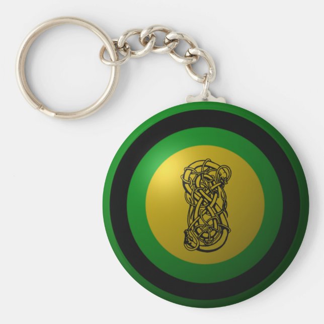 Porte-clés Porte - clé rond Loki Shield (Devant)