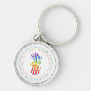 Porte-clés PORTE - CLÉ Ronde Premium CANDY