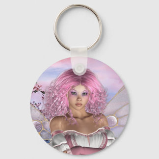 Porte-clés porte - clé rose