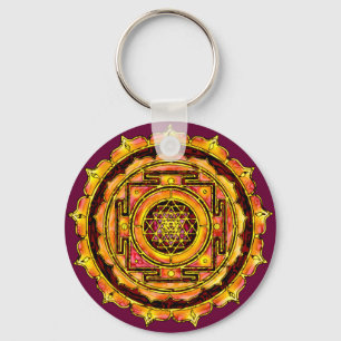 Porte-clés Porte - clé rose de Yantra
