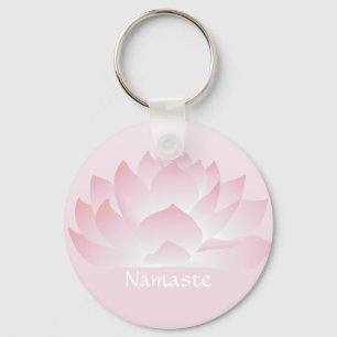 Porte-clés Porte - clé rose fleur Namaste Lotus