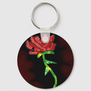 Porte-clés Porte - clé Rose gothique