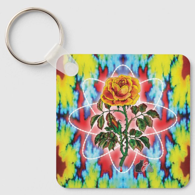 Porte-clés Porte - clé Rose Rad Rad (Recto)